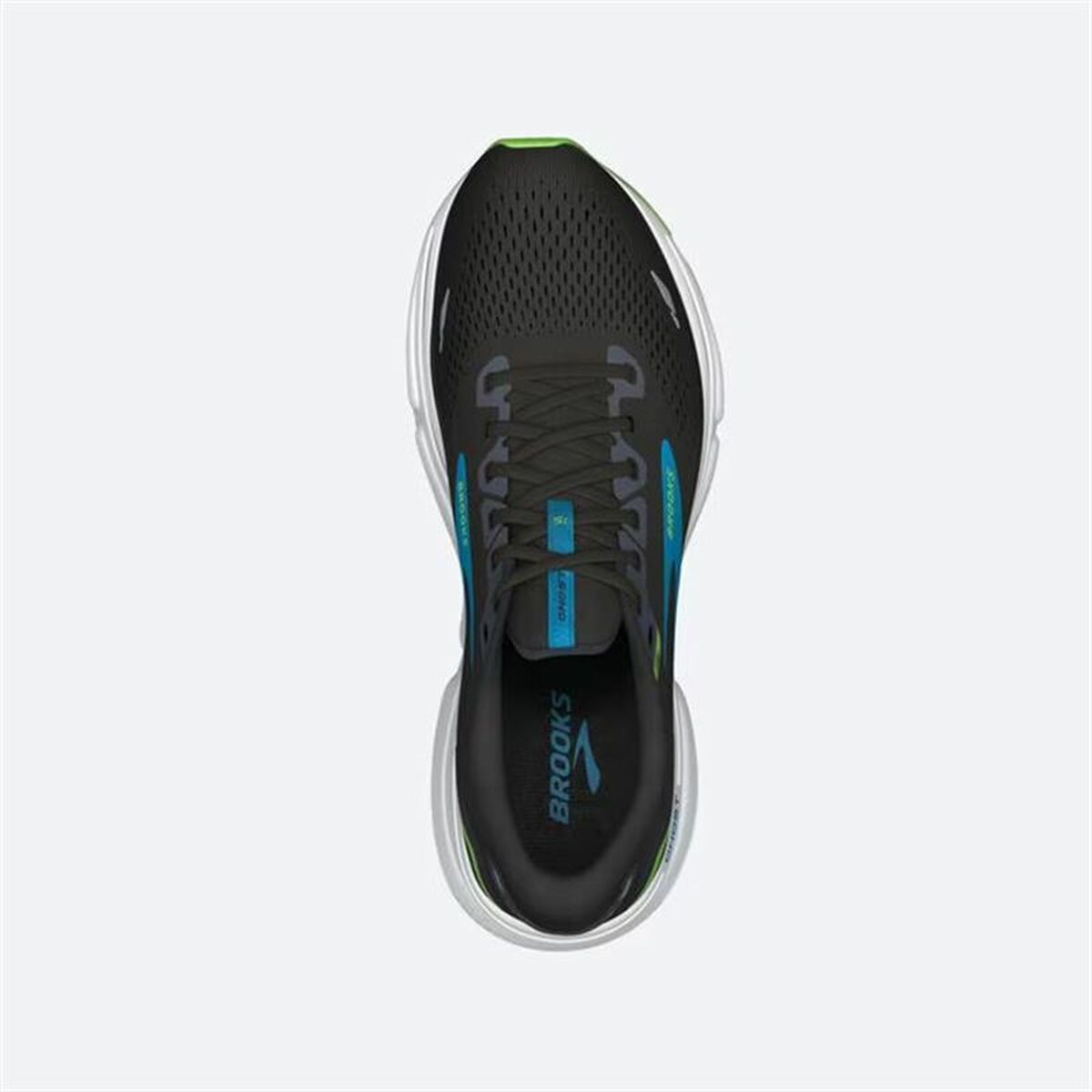 Ересектерге арналған кроссовкалар Brooks Ghost 15 Қара ерлер-4