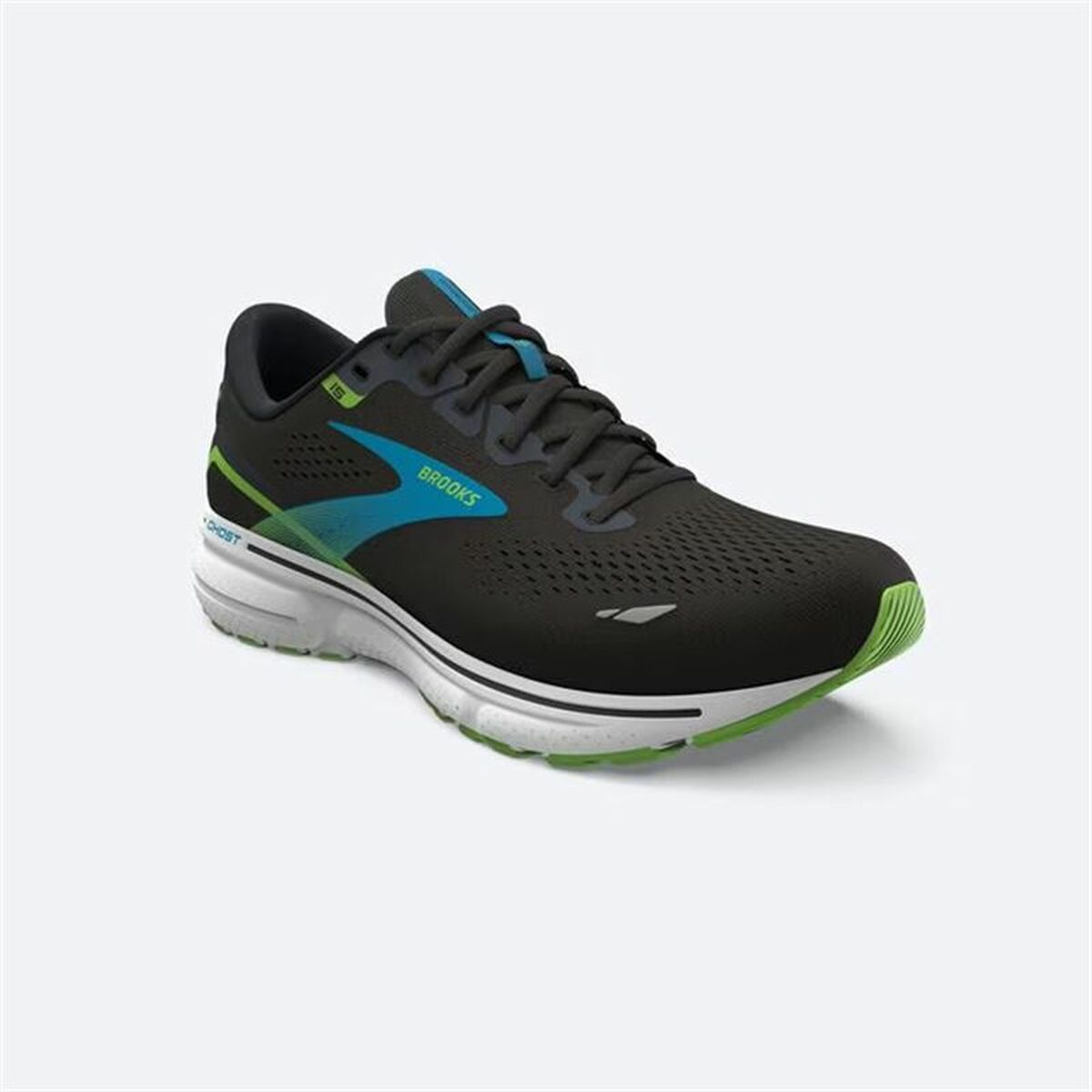 Ересектерге арналған кроссовкалар Brooks Ghost 15 Қара ерлер-5