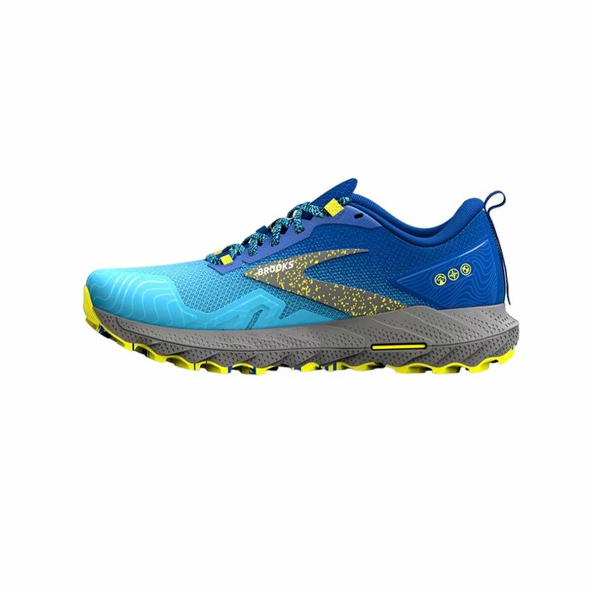 Brooks Cascadia 17 Light Blue Mountain Men's Running Sneakers for Adults-3