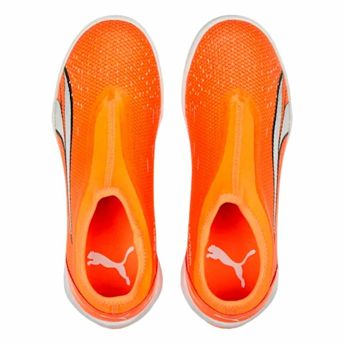 Детские футбольные бутсы Puma Ultra Match Ll It + Оранжевый-4