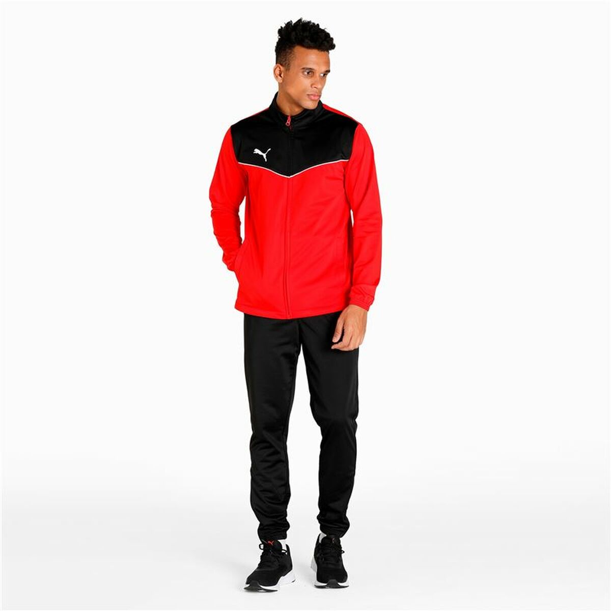 Спортивный костюм для взрослых Puma Individualrise Track Черный/Красный-2