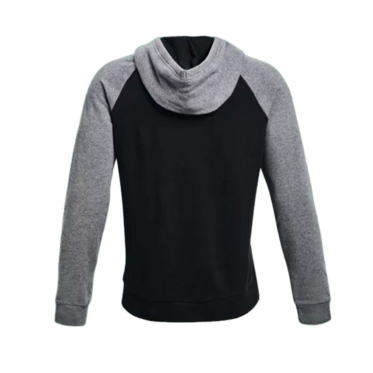 Men's Hoodie Under Armour Wordmark Colorblock Black-4