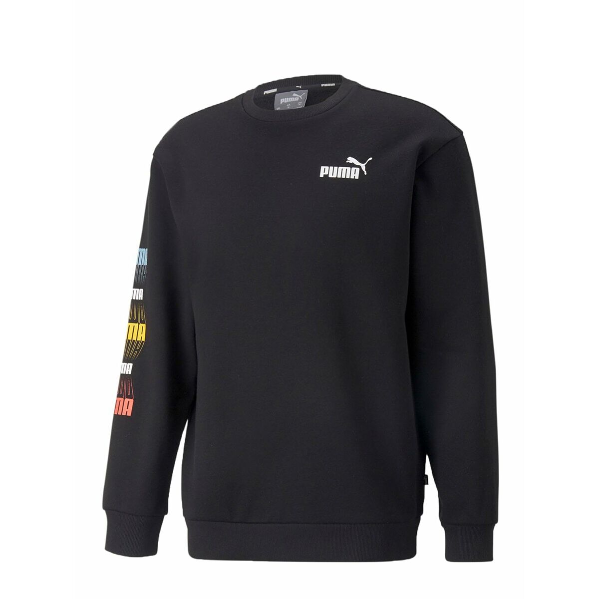 Hooded Men's Puma Repeat Graphic Black-2