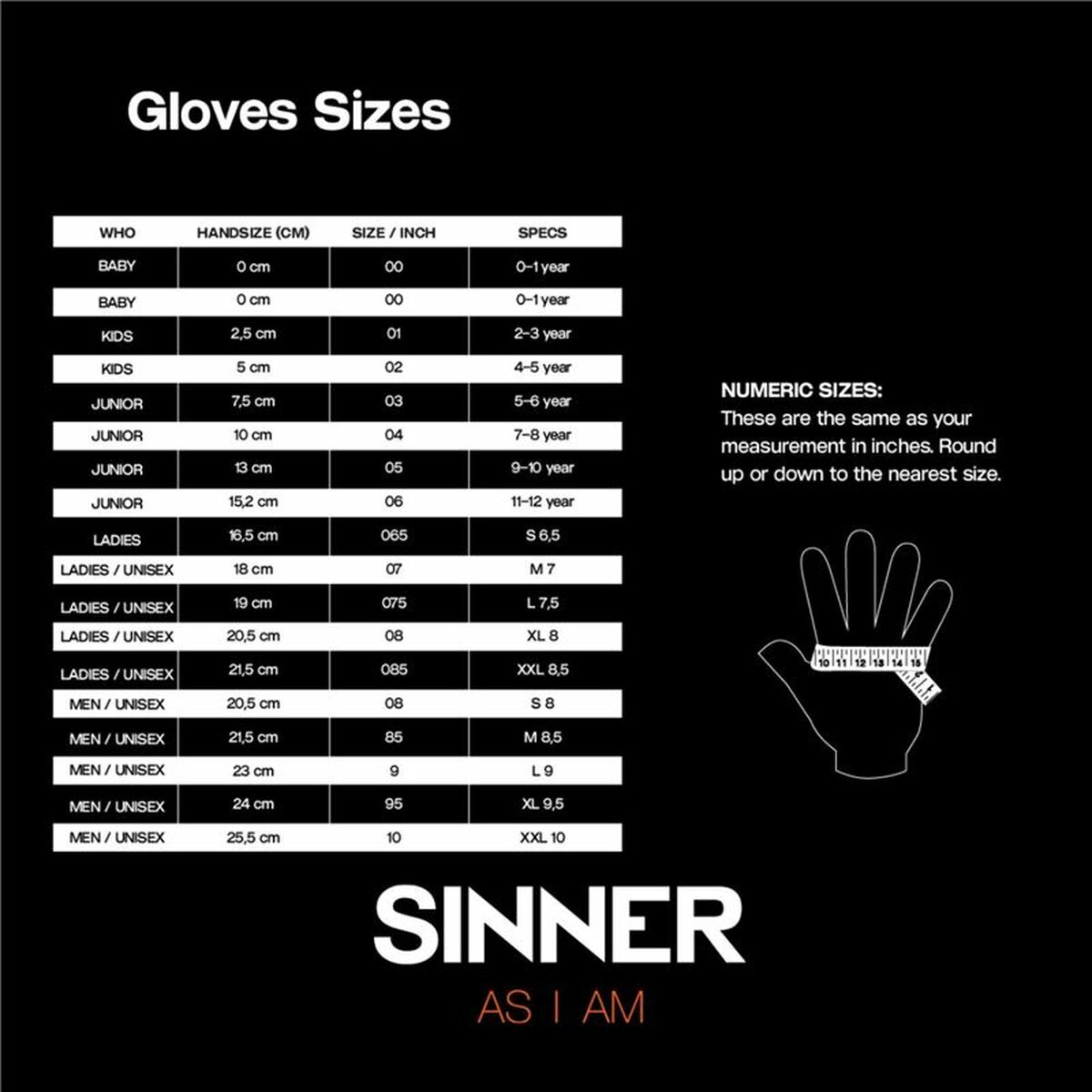 Guanti da sci Sinner Phoenix Nero-2