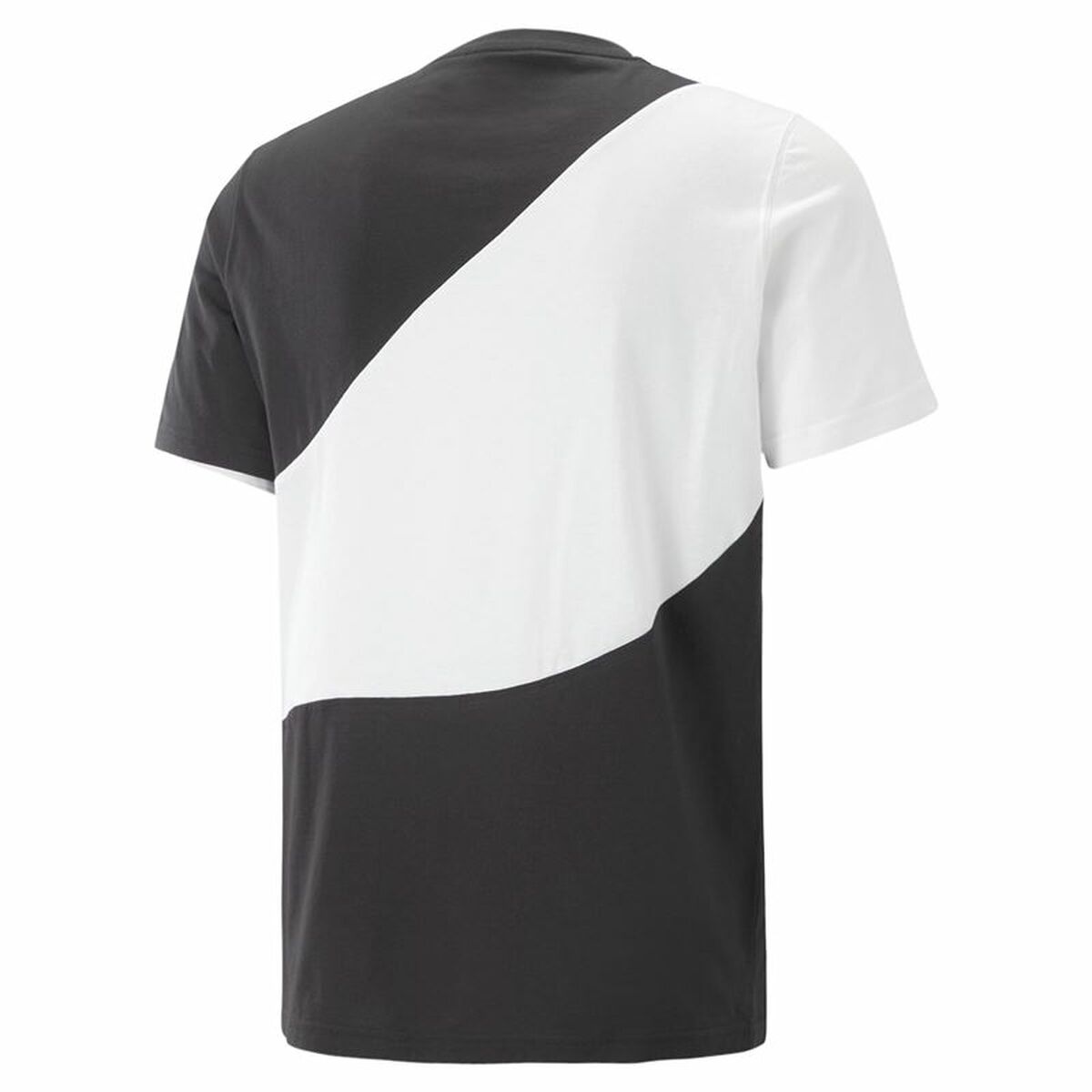 Men's Puma Powert Short Sleeve T-Shirt White Black-4