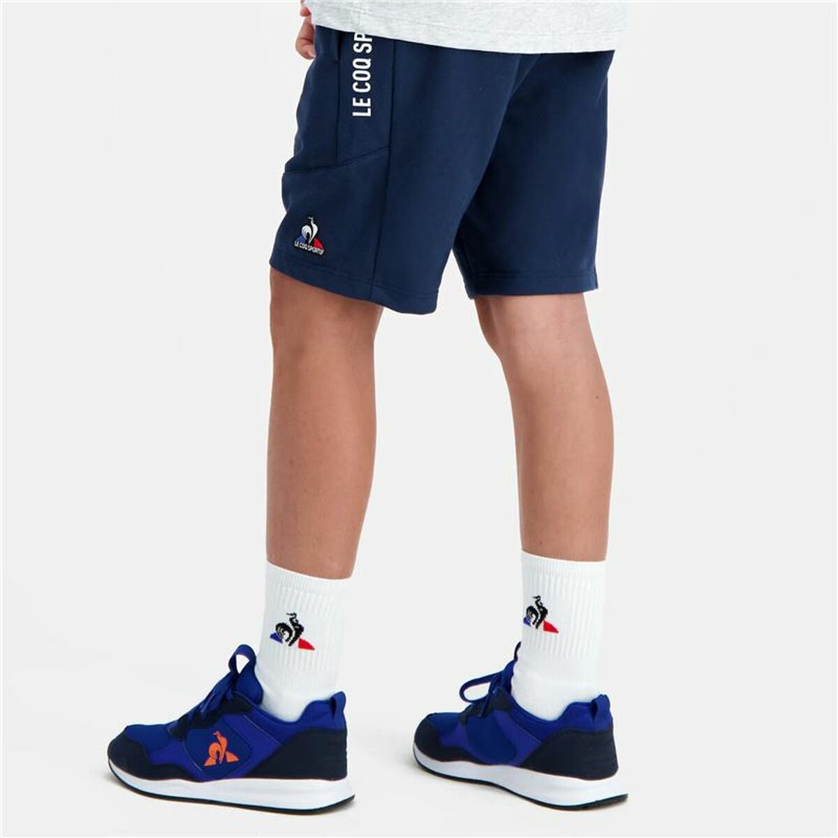 Спортивные шорты для мальчиков Le coq sportif Nª 1 Синий-2