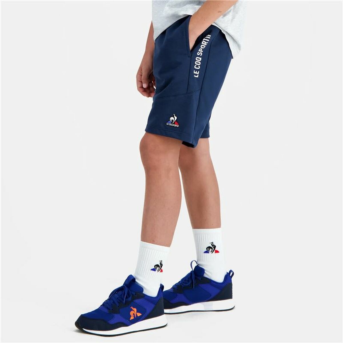 Спортивные шорты для мальчиков Le coq sportif Nª 1 Синий-3