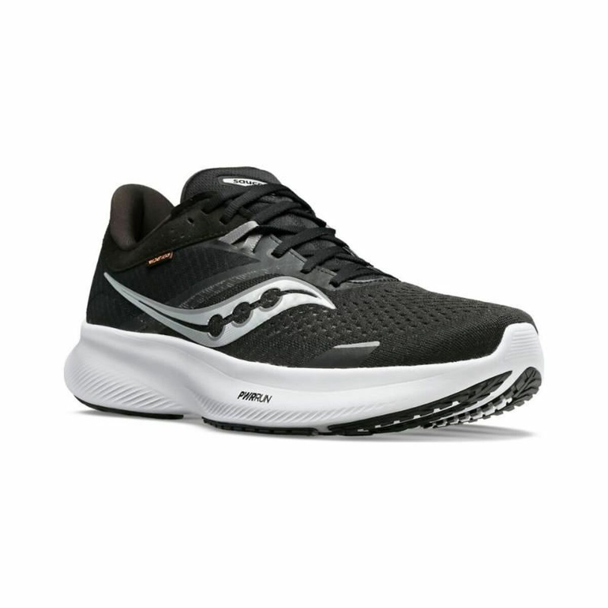Running sneakers for adults Saucony Ride 16 Black Men-2