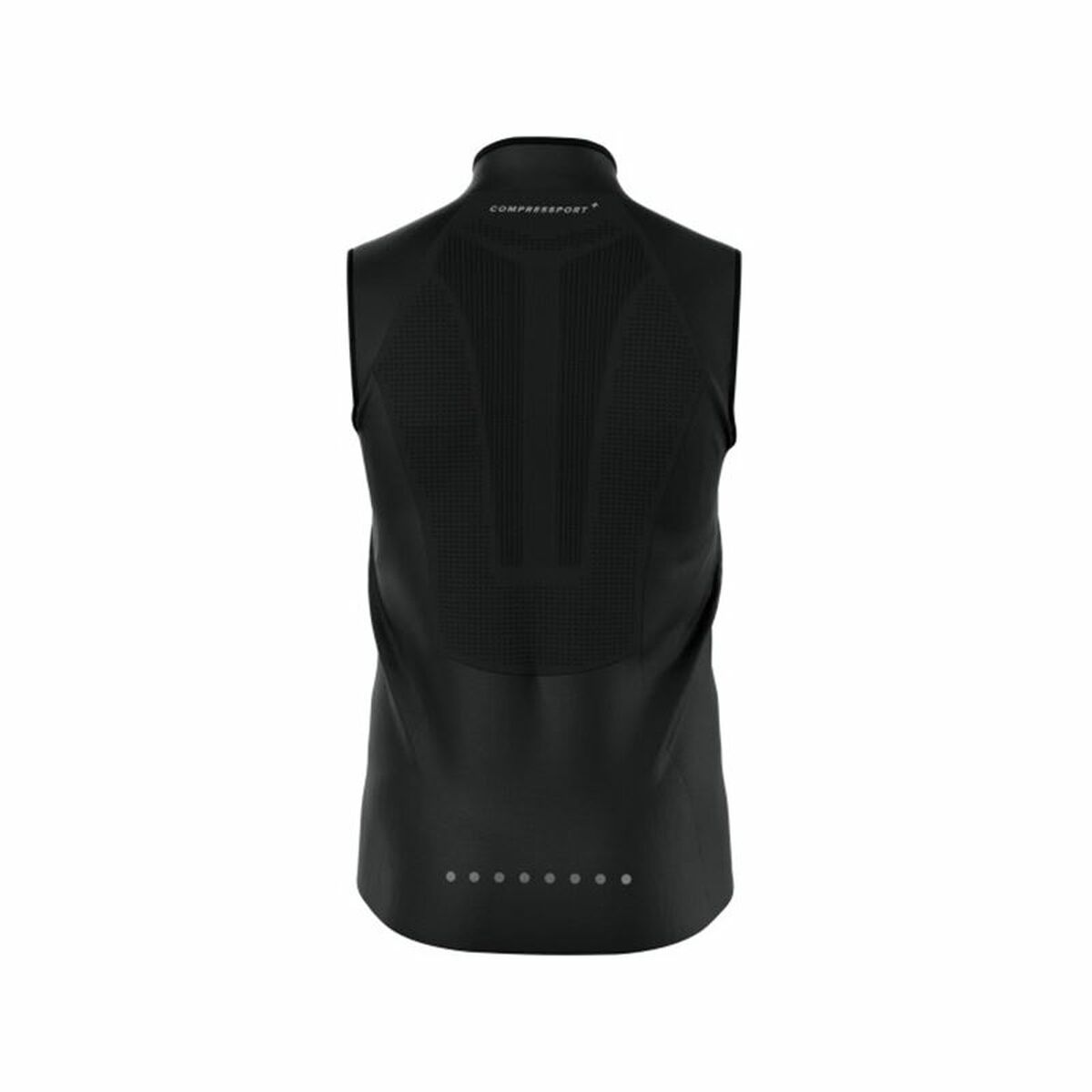 Мужской спортивный жилет Compressport Hurricane Чёрный-3