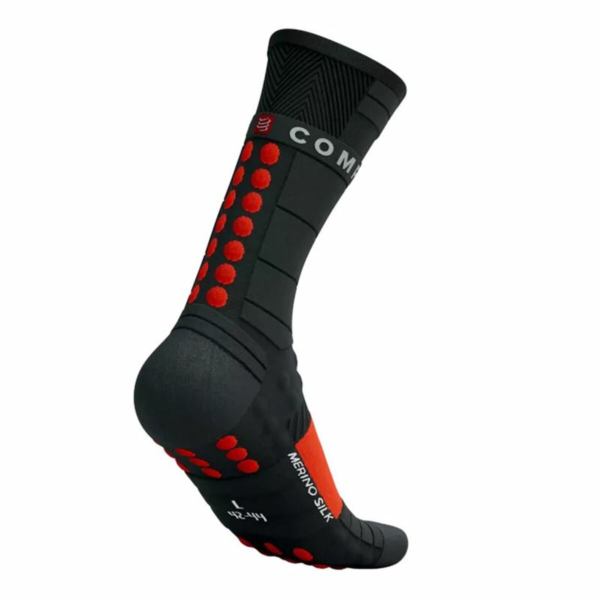 Спортивные носки Compressport Pro Racing Красный Чёрный-2