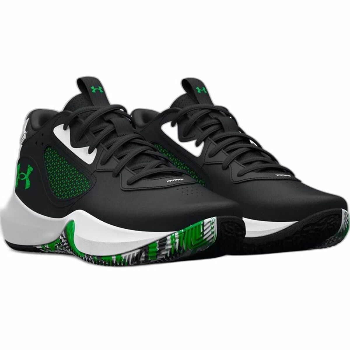 Баскетбольные кроссовки для взрослых Under Armour Gs Lockdown Чёрный-6
