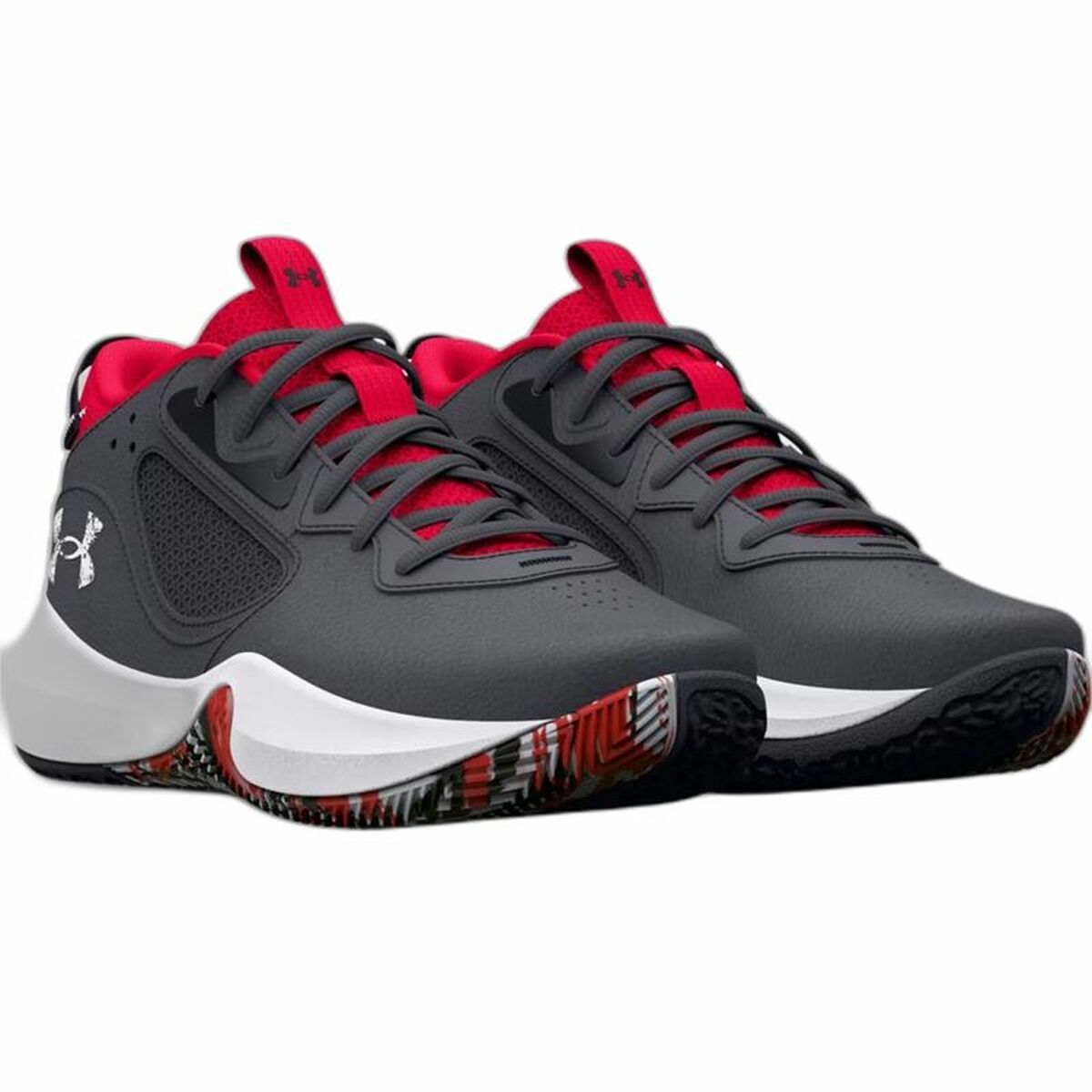 Баскетбольные кроссовки для взрослых Under Armour Gs Lockdown Серый-5