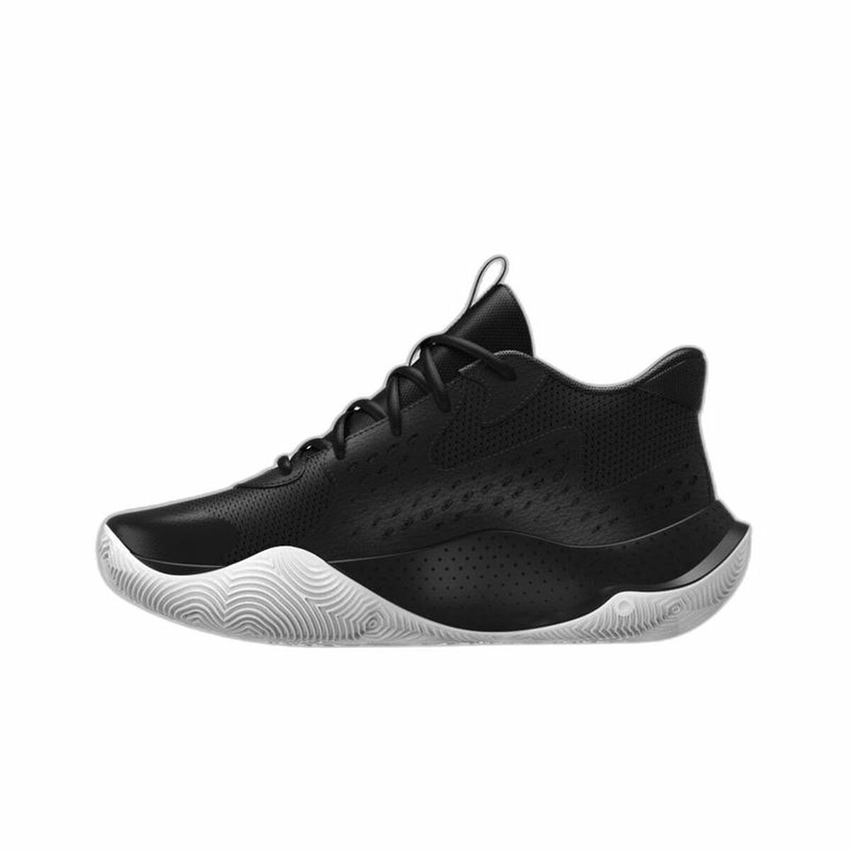 Баскетбольные кроссовки для взрослых Under Armour  Gs Jet '23  Чёрный-2