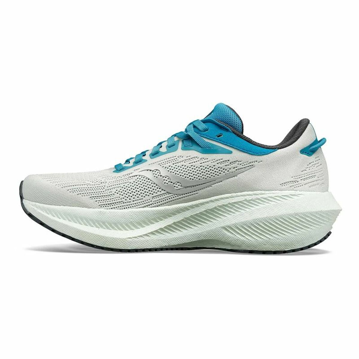 Saucony Triumph 21 Adult Running Shoes Blue White-5