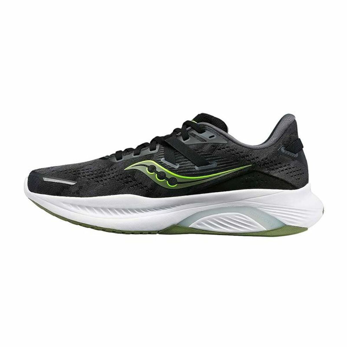 Running sneakers for adults Saucony Guide 16 Black Men-4
