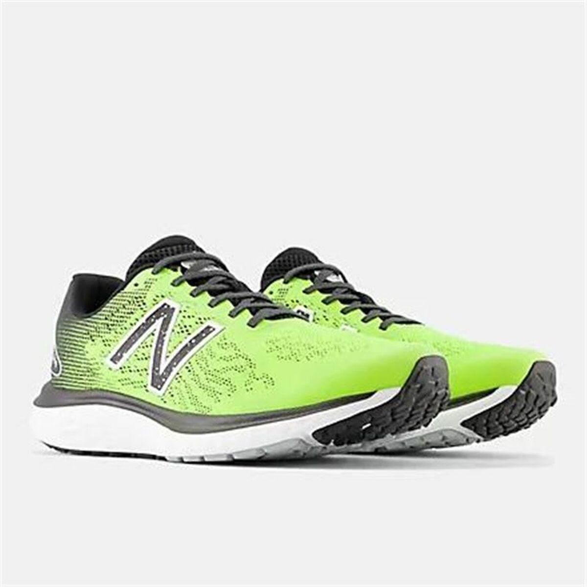 Ulular üçin ylgaw krossowkalary New Balance Foam 680v7 Erkek Limon ýaşyl-3