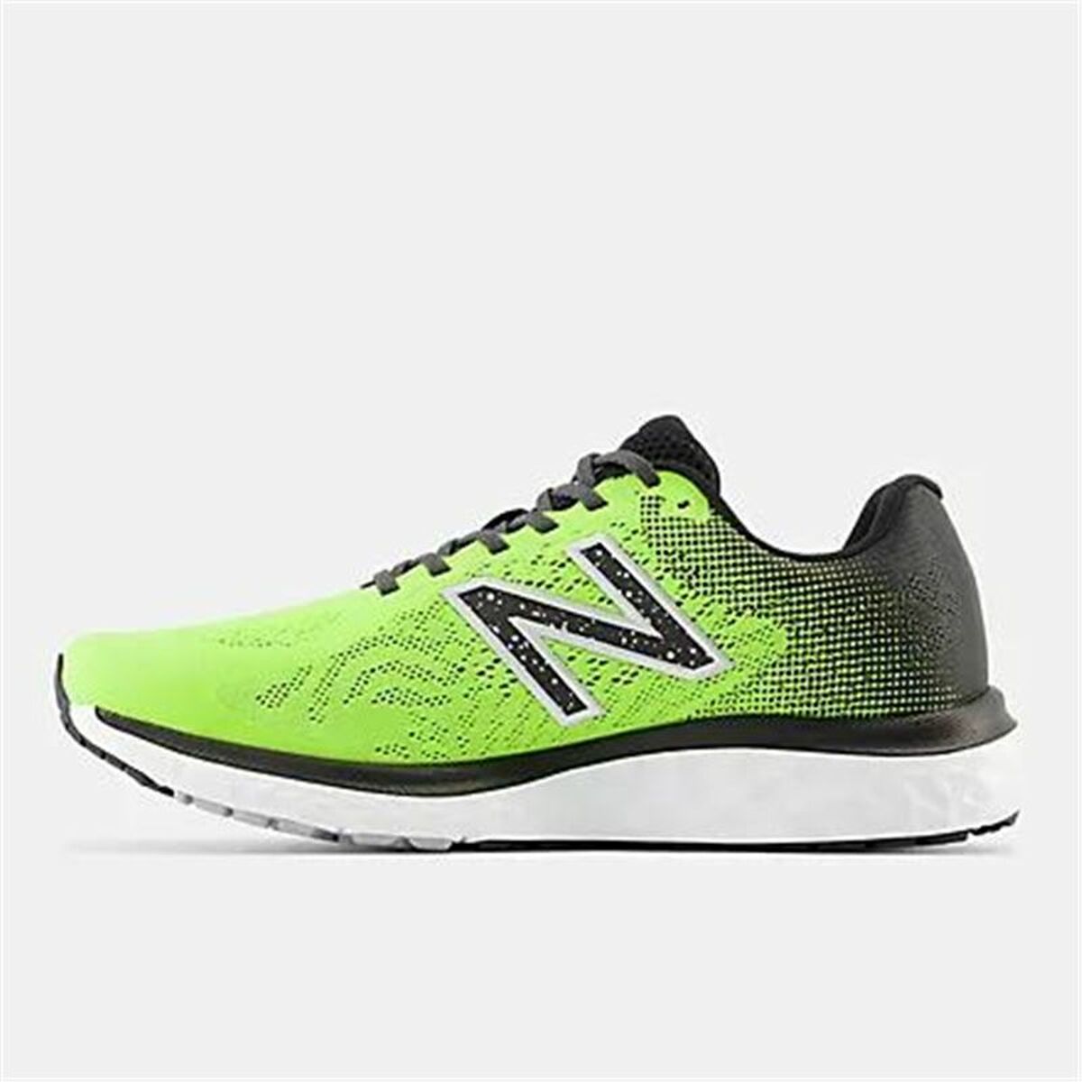 Ulular üçin ylgaw krossowkalary New Balance Foam 680v7 Erkek Limon ýaşyl-6