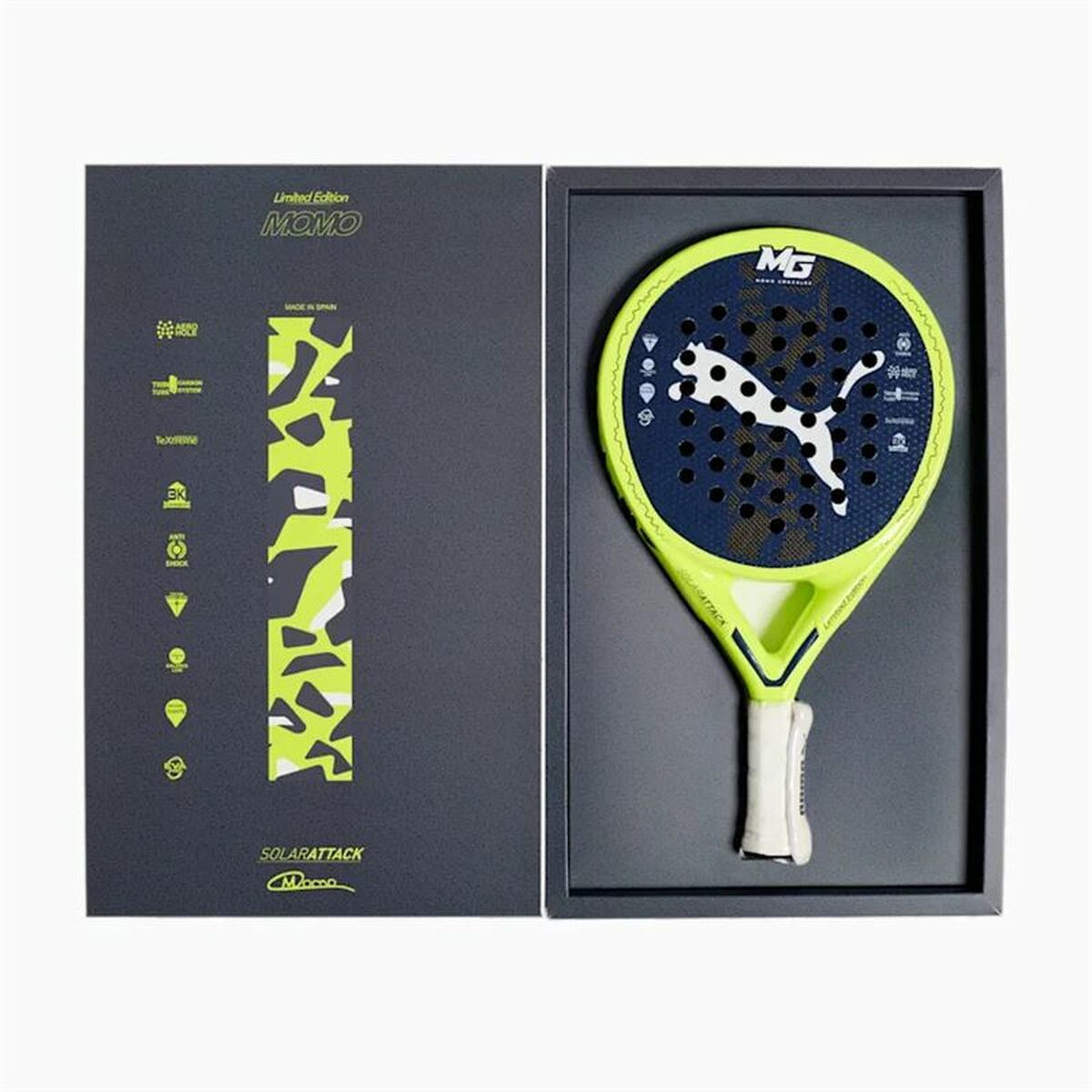 Ракетка для паделя Puma Solarattack Momo Navy-Ultra Синий-2