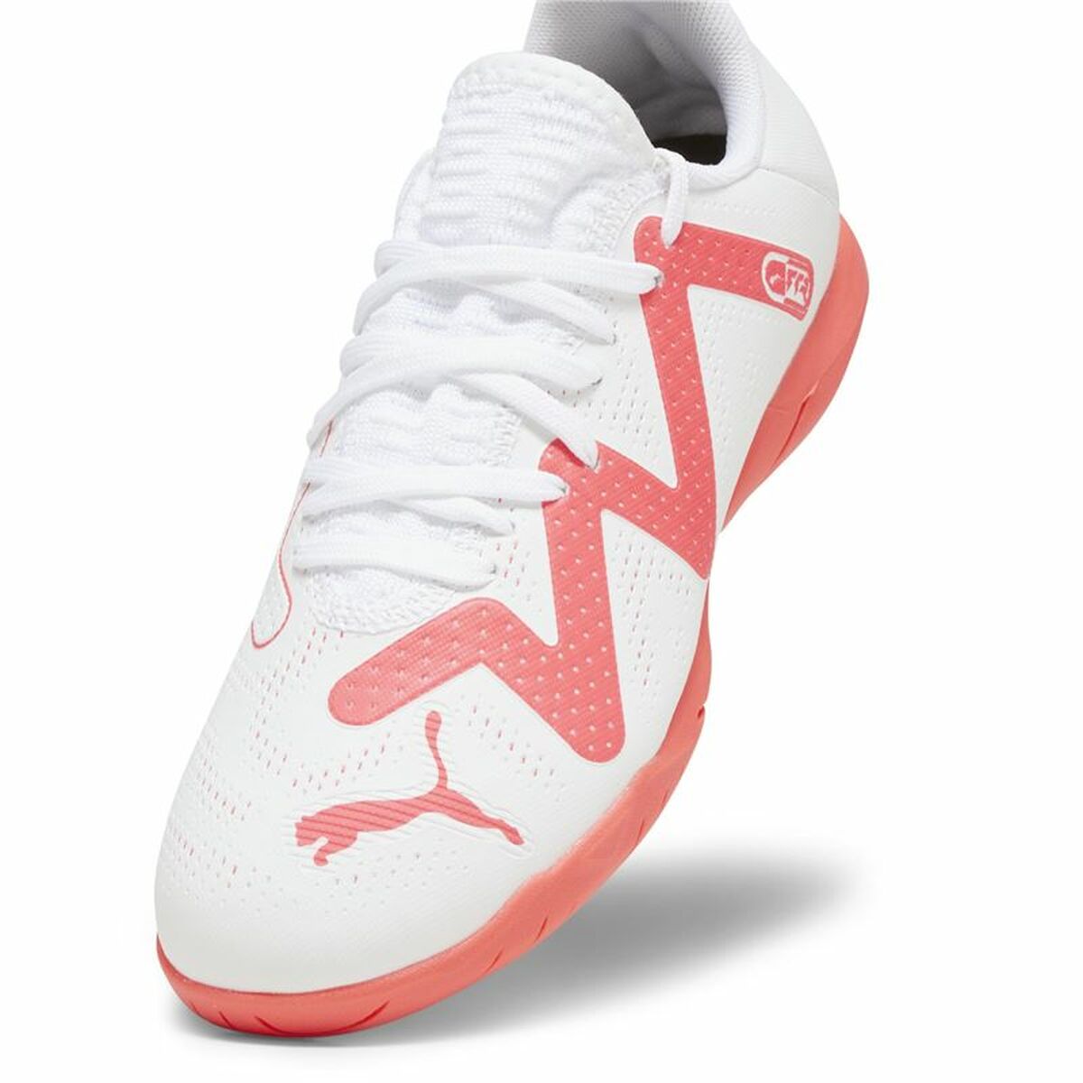 Детские футбольные бутсы Puma Future Play It Белый Розовый-3