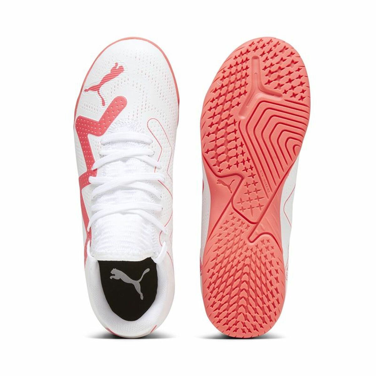 Детские футбольные бутсы Puma Future Play It Белый Розовый-4