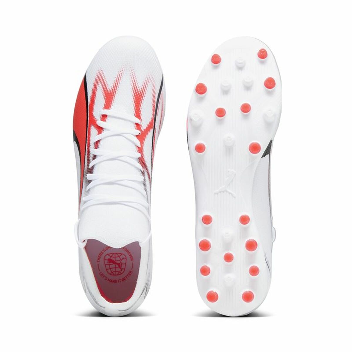 Взрослые футбольные бутсы Puma Ultra Match MG Белый-4