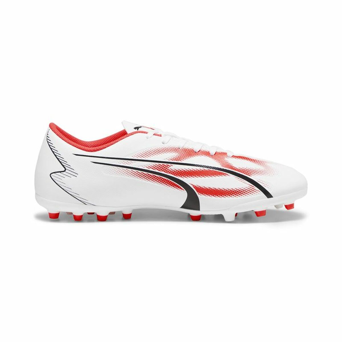 Взрослые футбольные бутсы Puma Ultra Play MG Белый Красный-5