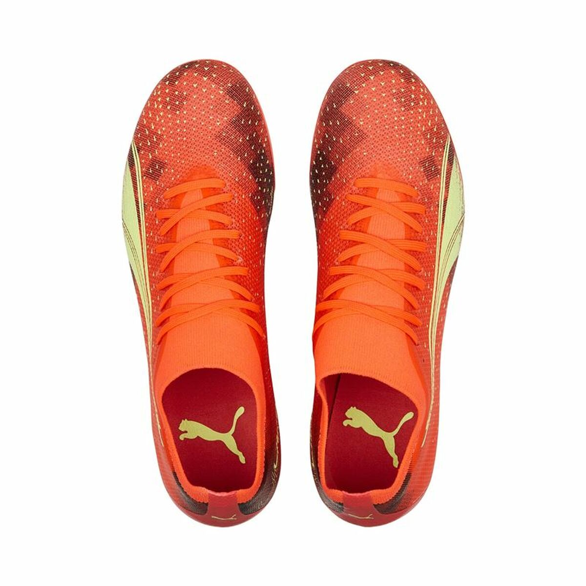 Взрослые футбольные бутсы Puma Ultra Match MG Оранжевый-4