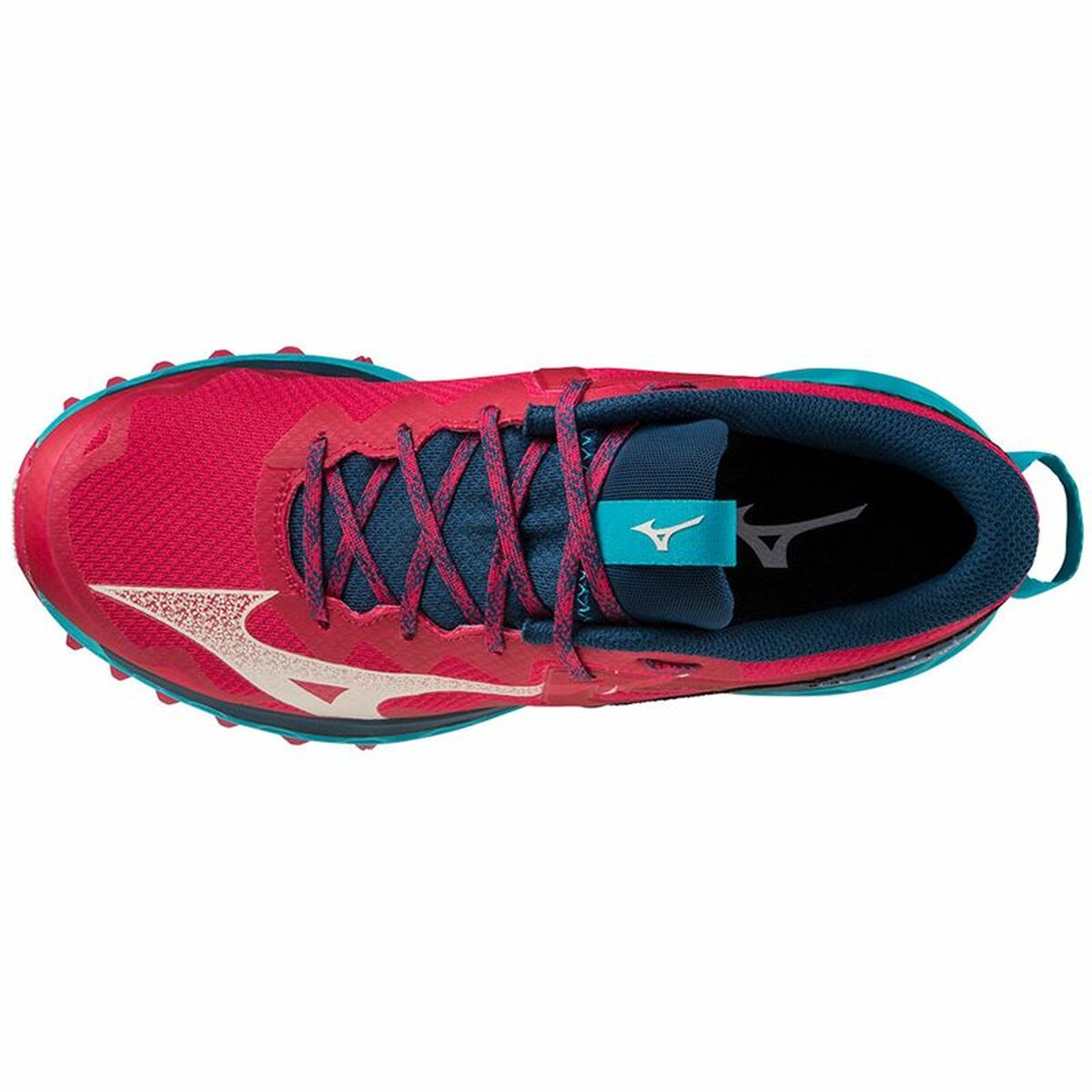 Mizuno Wave Mujin 9 Women's Sports Sneakers Red-3