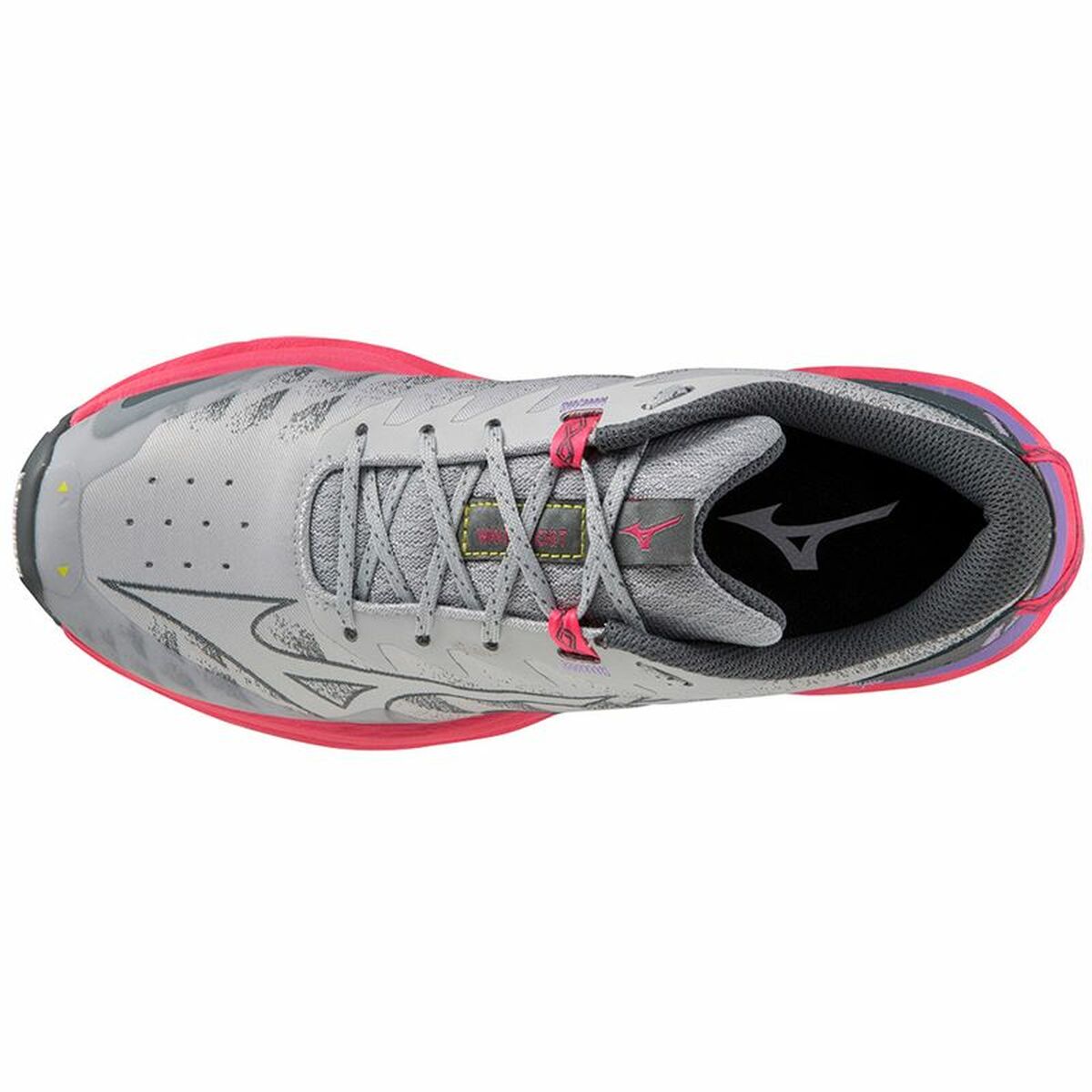 Mizuno Wave Daichi 7 Women's Sports Sneakers Light Gray-3