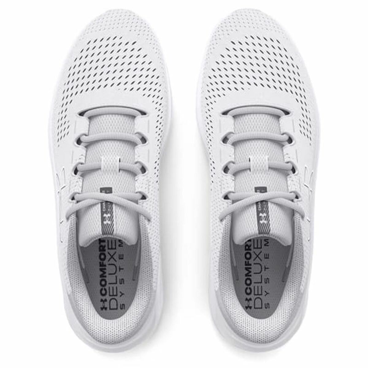 Under Armour Charged Adult Running Sneakers Light Gray-4