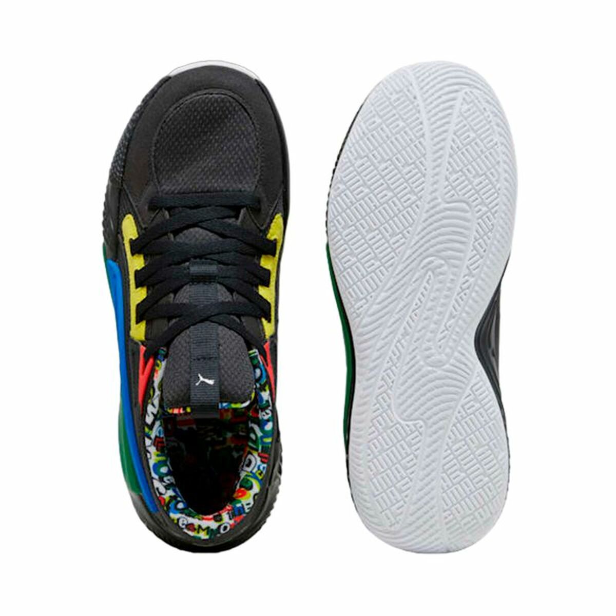 Баскетбольные кроссовки для взрослых Puma  Court Rider Chaos Чёрный-2