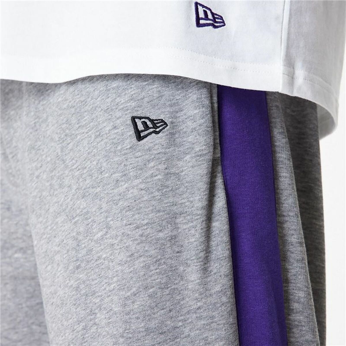 New Era NBA LA Lakers Gray Men's Pants-2