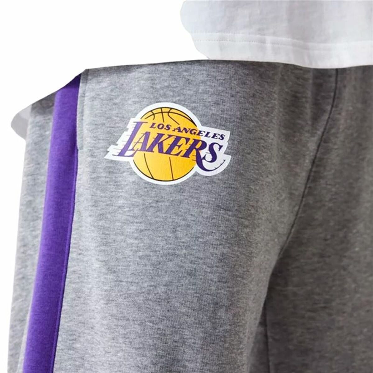 New Era NBA LA Lakers Gray Men's Pants-5