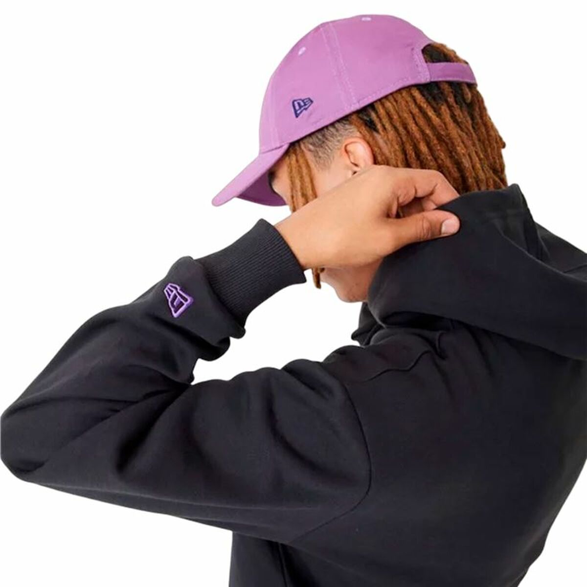 Толстовка с капюшоном унисекс New Era League Essentials New York Yankees Чёрный-4