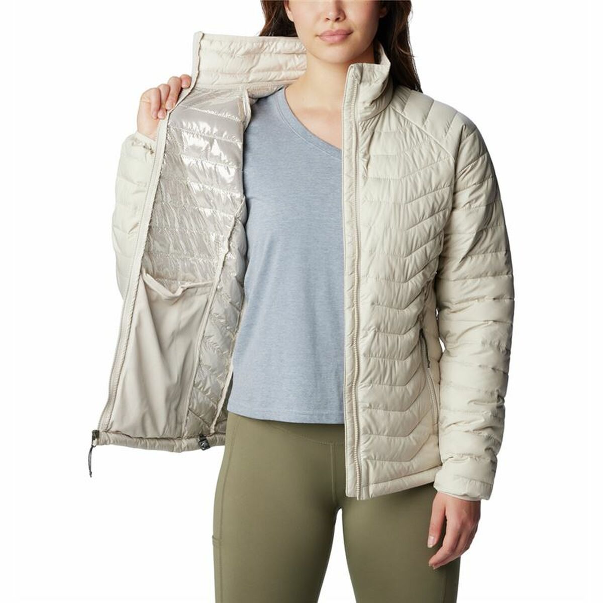 Columbia Powder Lite ™ Women's Sports Jacket Beige-5