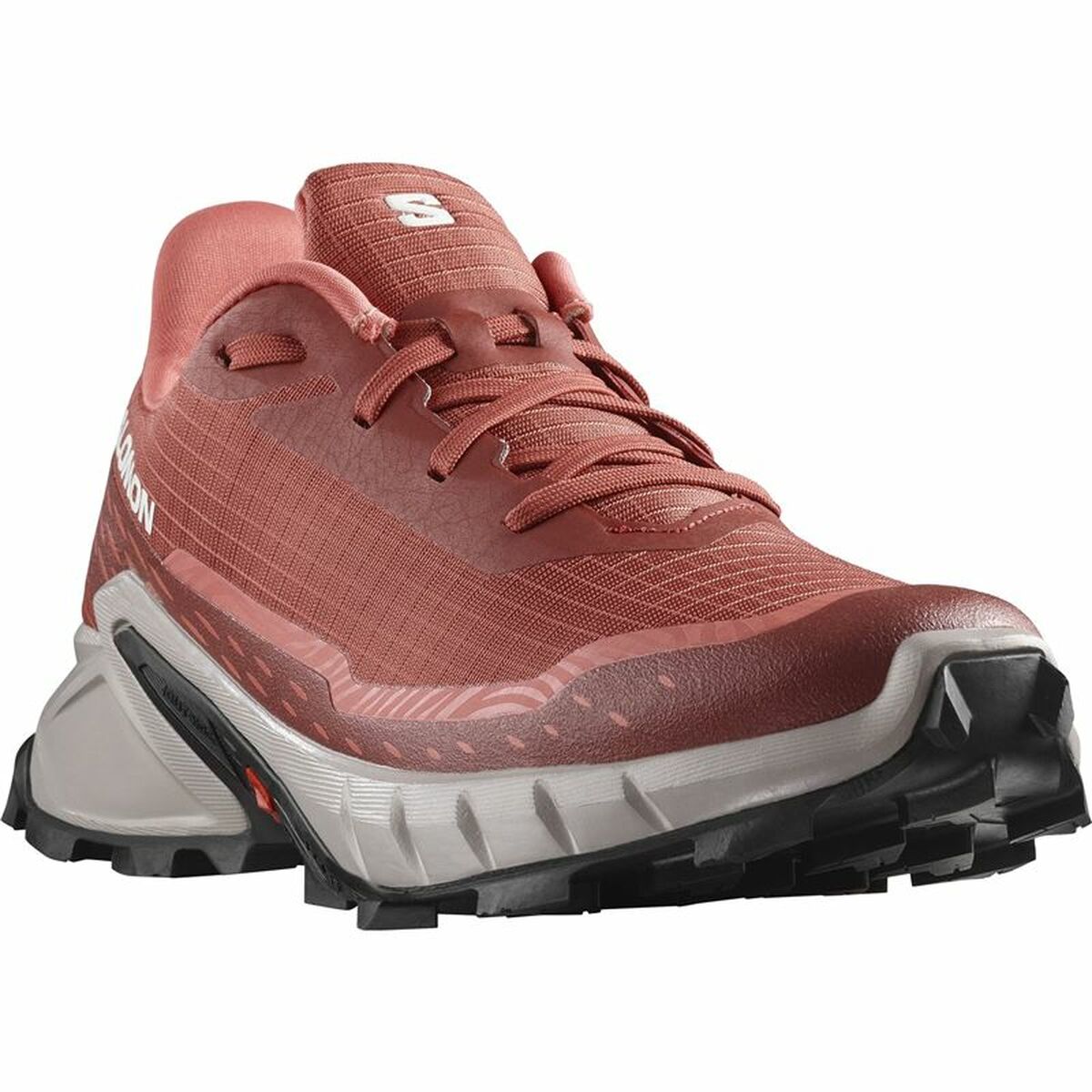 Salomon Alphacross 5 Women's Sports Sneakers Red-4