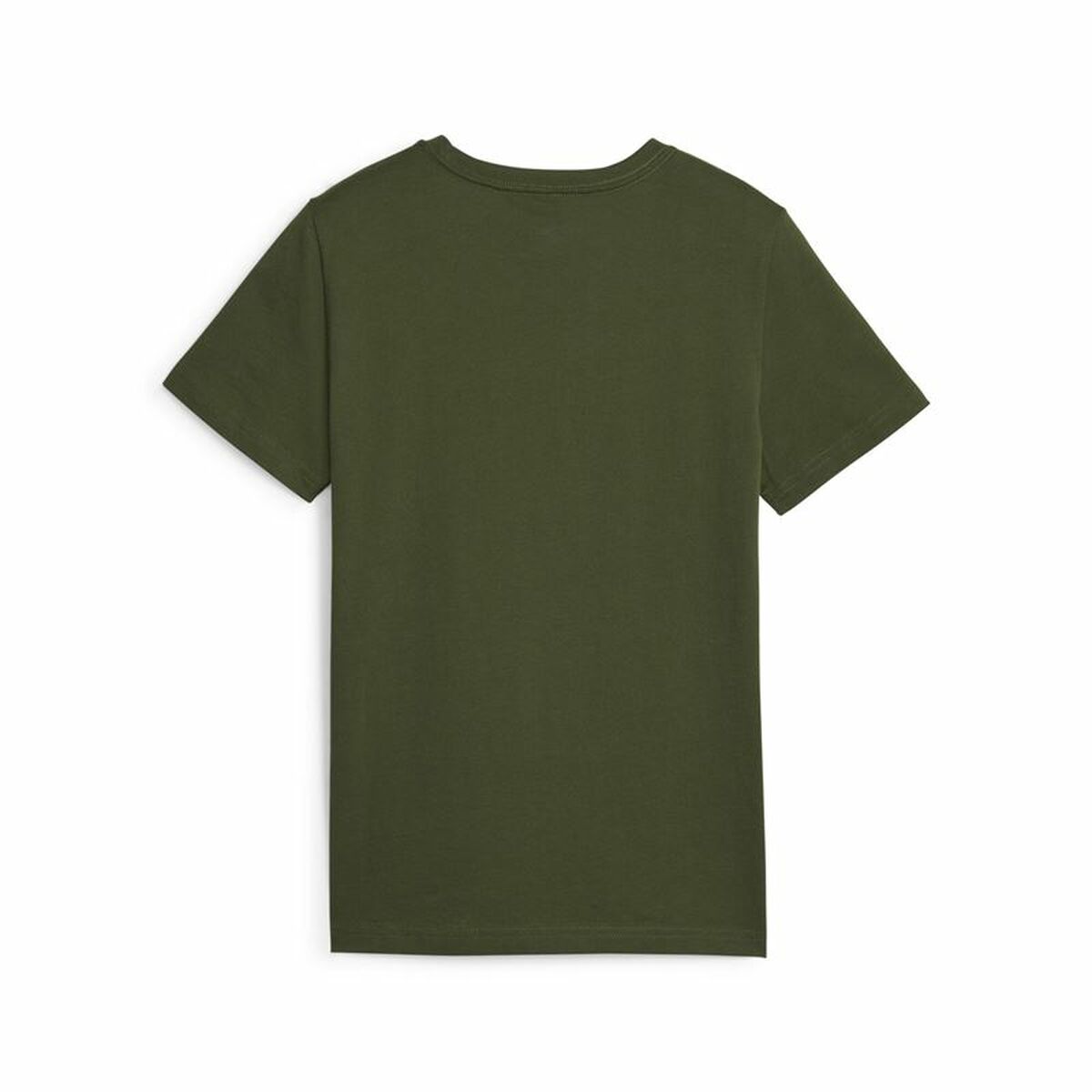 Children's Short Sleeve T-Shirt Puma Ess + 2 Col Logo Dark Green-2