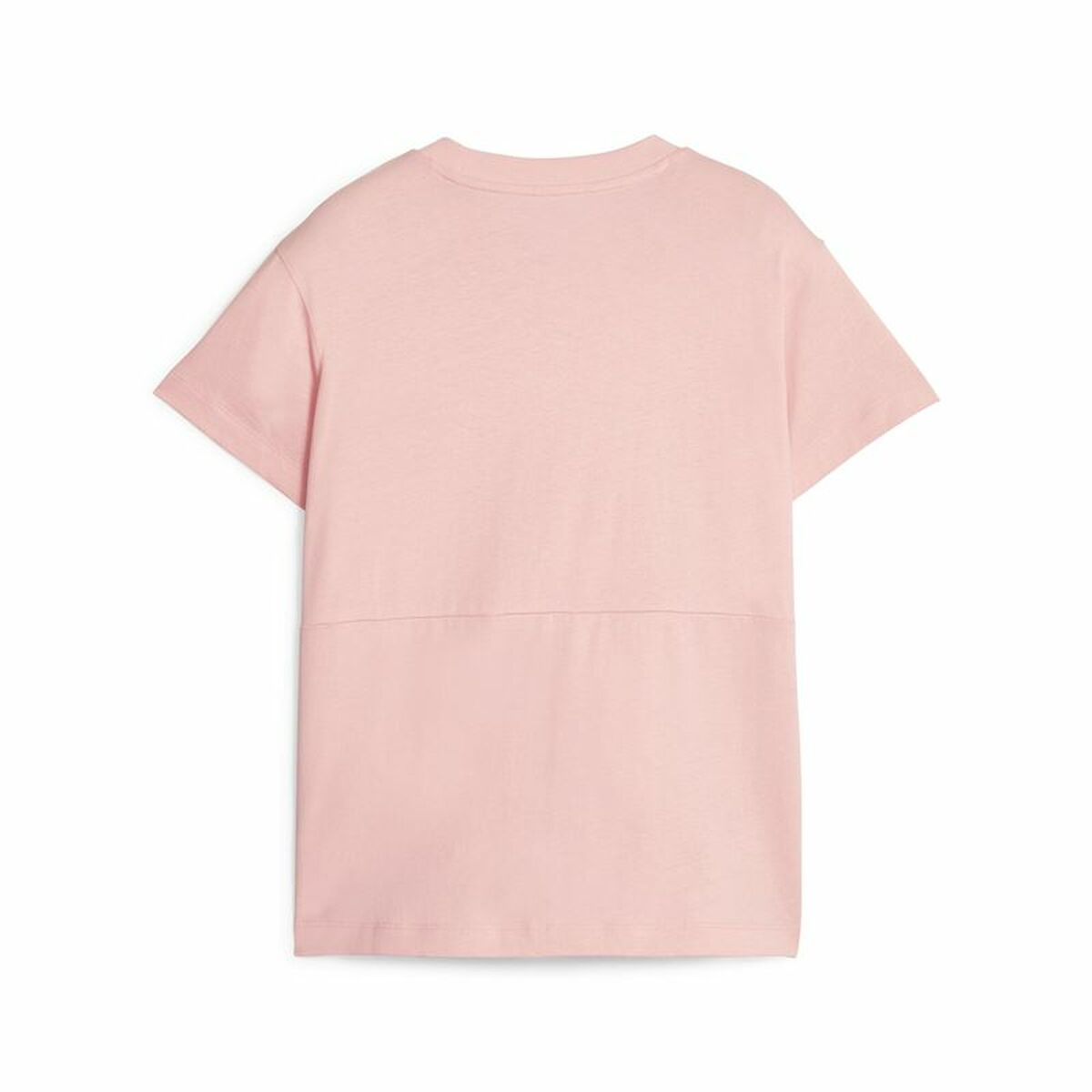 Kinder Kurzarm T-Shirt Puma Power Farbblock Lachs-2