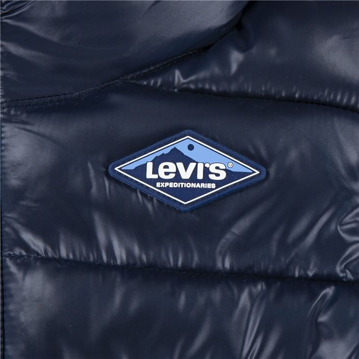 Levi's Sherpa Lined Mdwt Puffer J Dress Children's Sports Jacket Navy-3