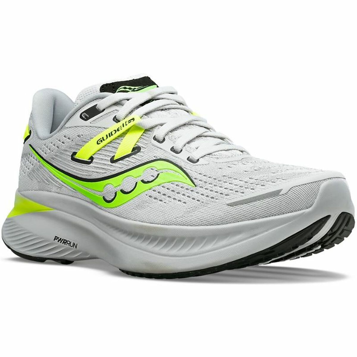 Saucony Guide 16 Adult Running Shoes Light Gray-2