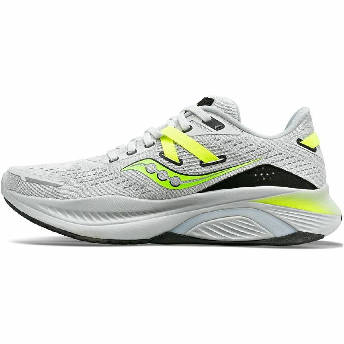 Saucony Guide 16 Adult Running Shoes Light Gray-5