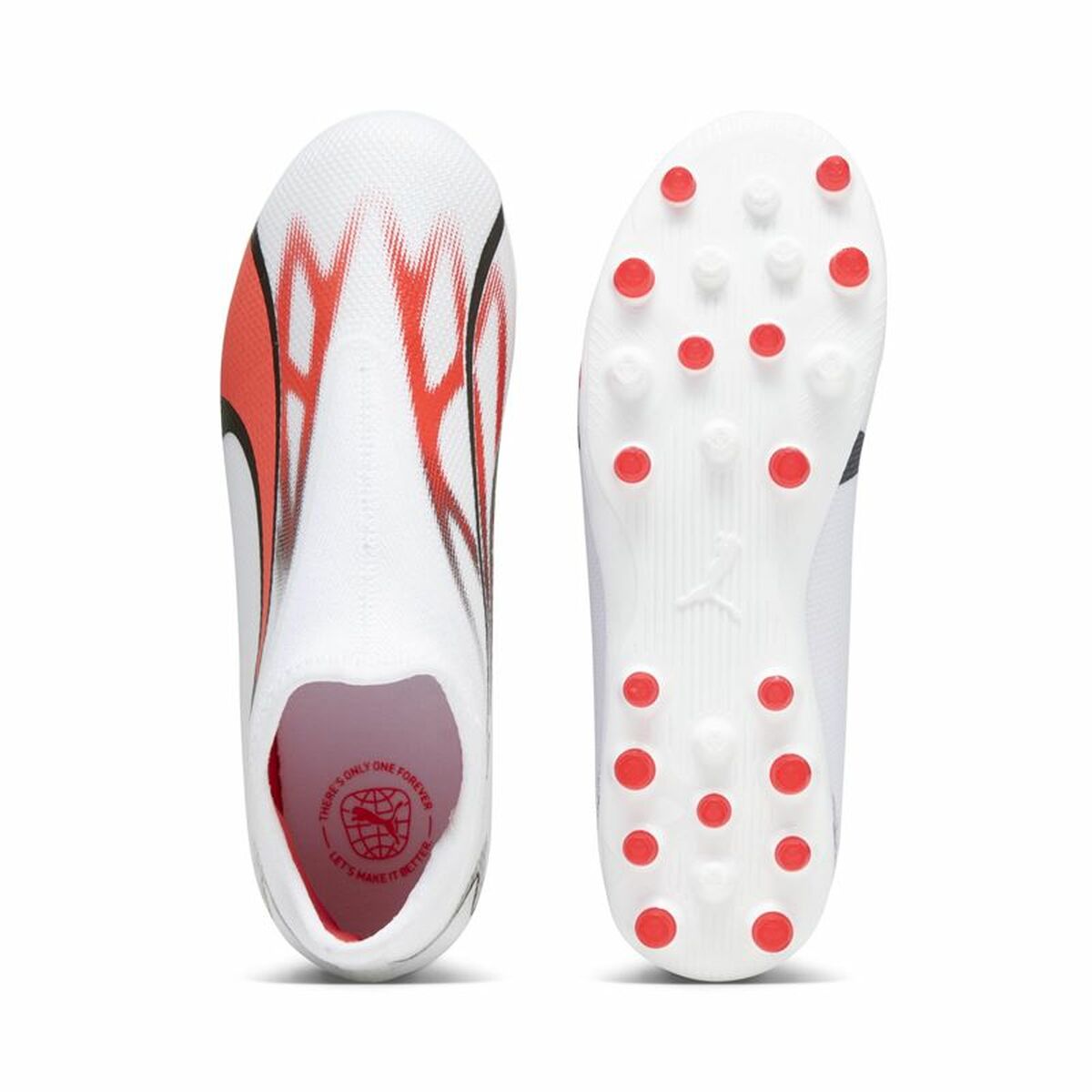 Детские футбольные бутсы Puma Ultra Match Ll MG Белый-4