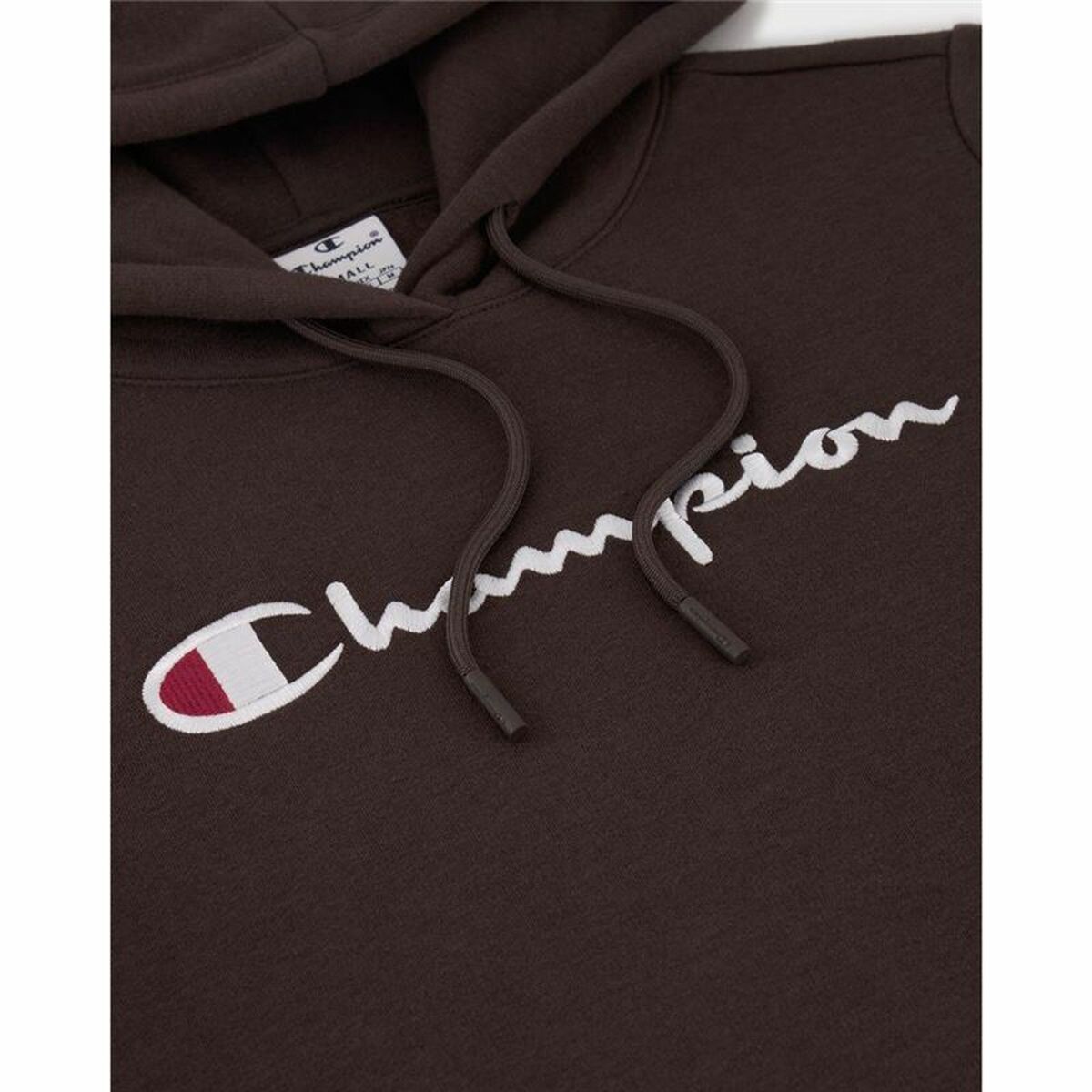 Women's Champion Legacy Brown Hoodie-2