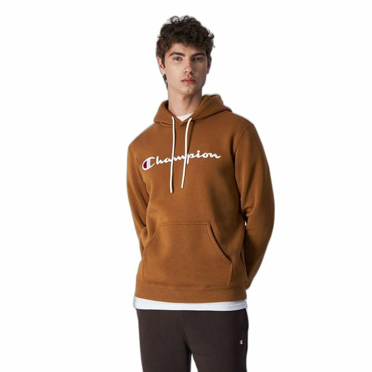 Hoodie Men's Champion Legacy Ochre-3
