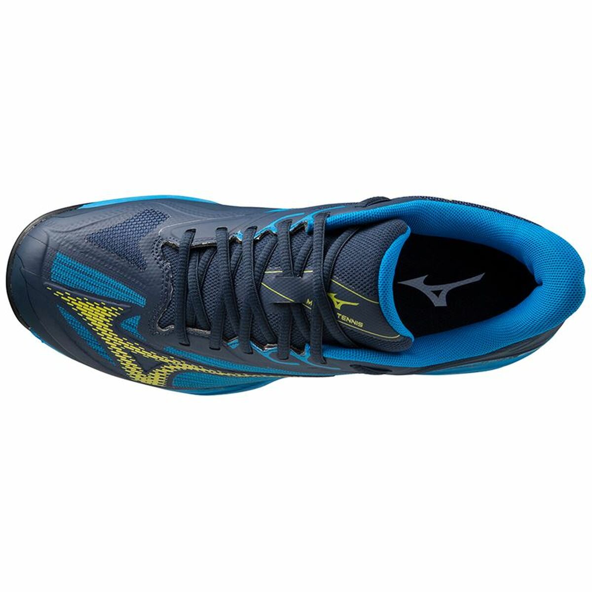 성인 테니스 운동화 Mizuno Wave Exceed Light 2 CC Blue-3