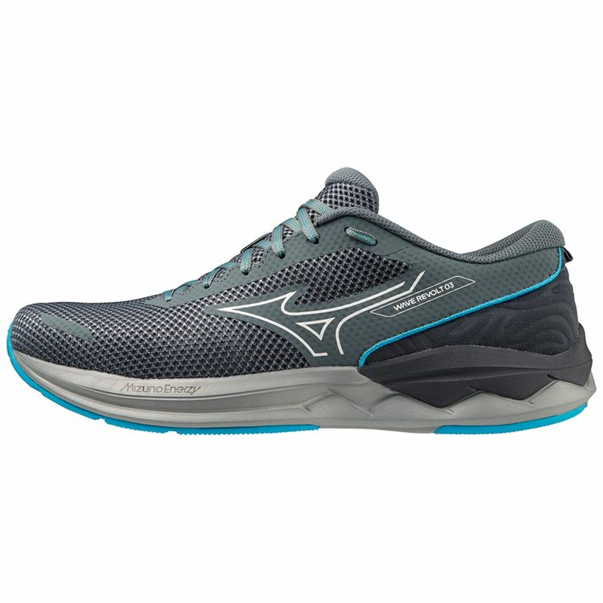Adult Running Sneakers Mizuno Wave Revolt 3 Grey Men's-2