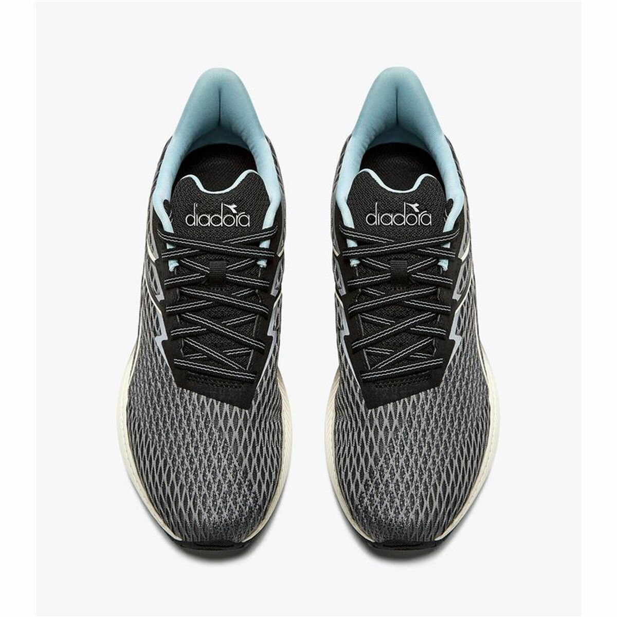 성인을위한 Diadora Strada 회색 남성 러닝 슈즈-5