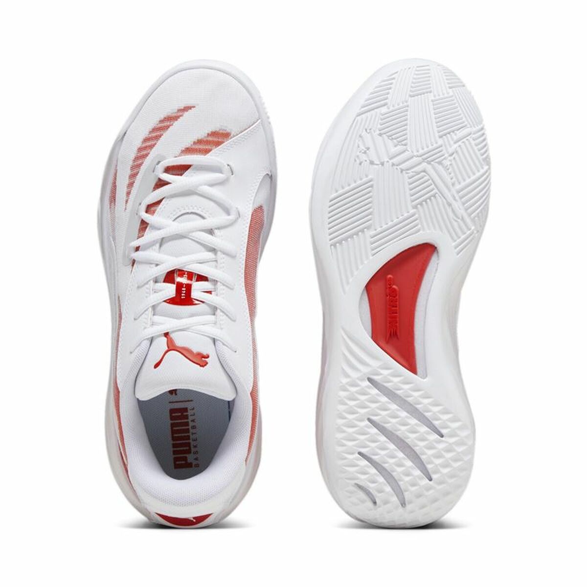Баскетбольные кроссовки для взрослых Puma All-Pro Nitroam Белый-4
