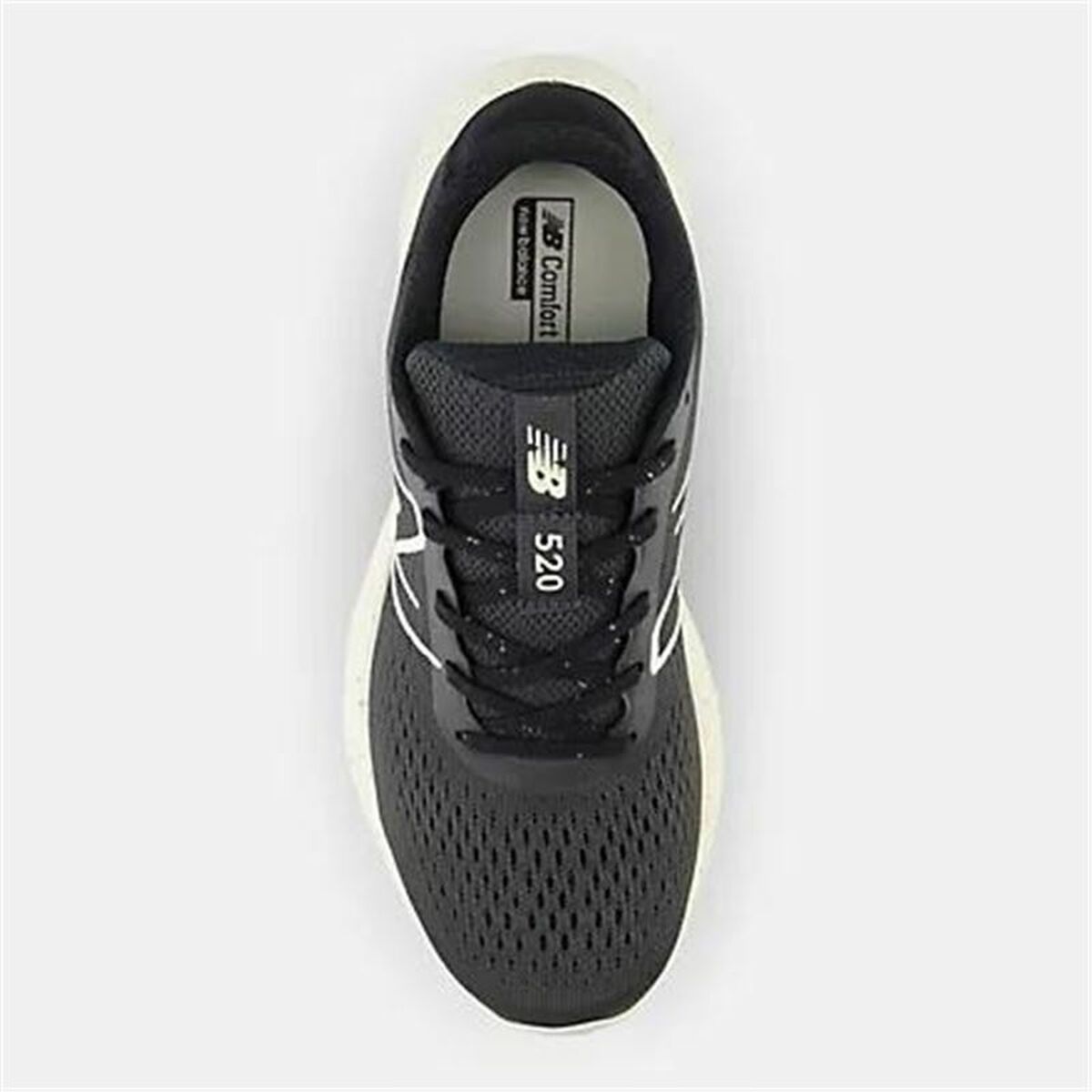 New Balance 520 V8 Black Woman Adult Running Shoes-4