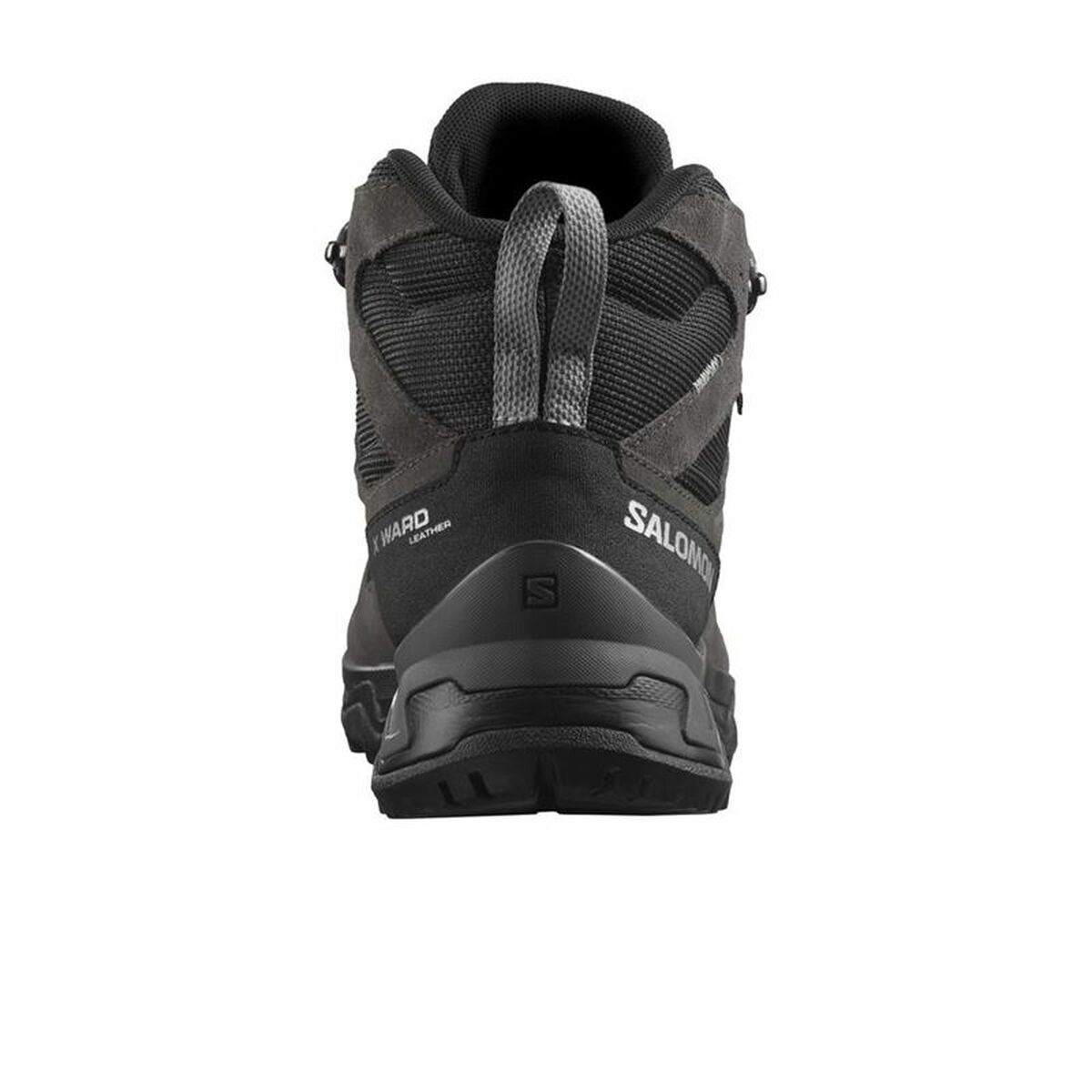 Salomon X Ward Leather Mid Gore-Tex Mountain Boots Black-2